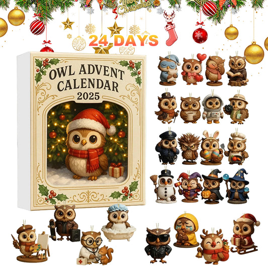 Uilen Adventskalender – 24 Dagen Magische Boomversiering