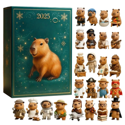 Capybara Adventskalender – 24 Dagen Schattige Gelukjes