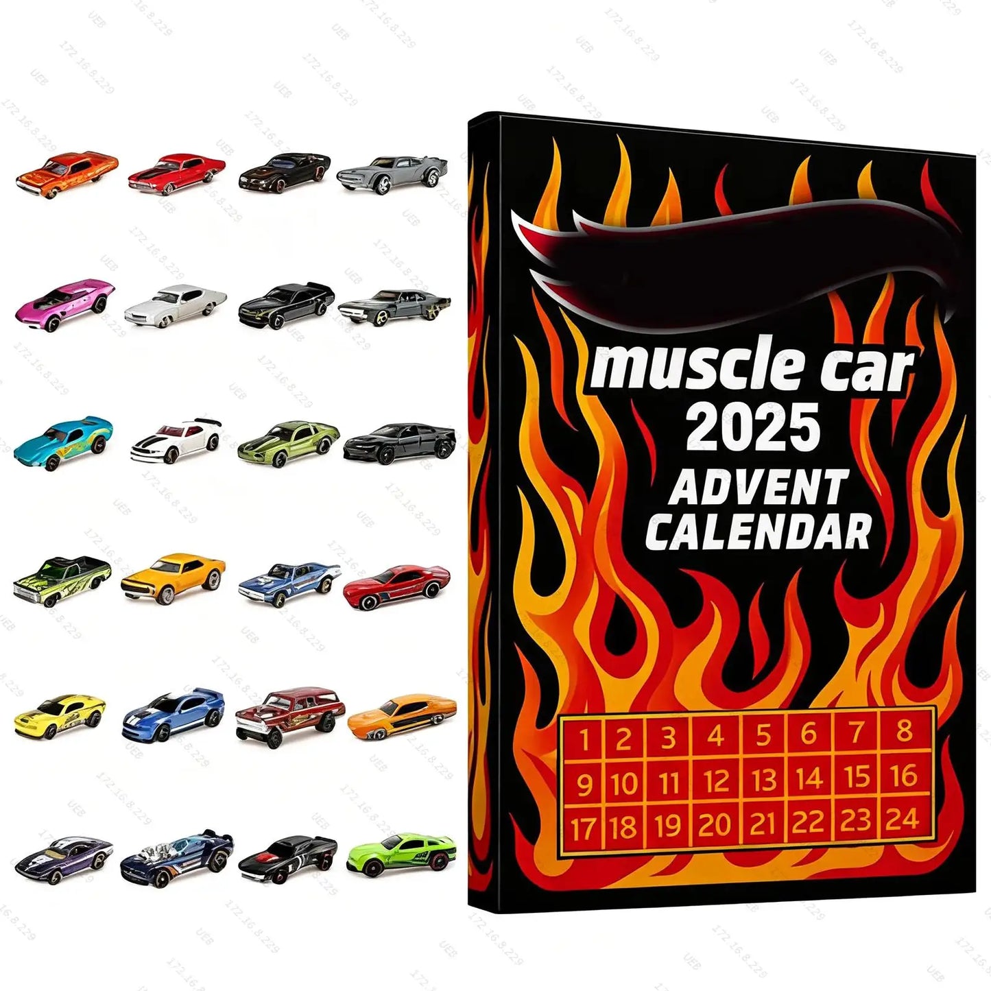 Racende Auto’s Adventskalender – 24 Dagen Vol Snelheid & Plezier