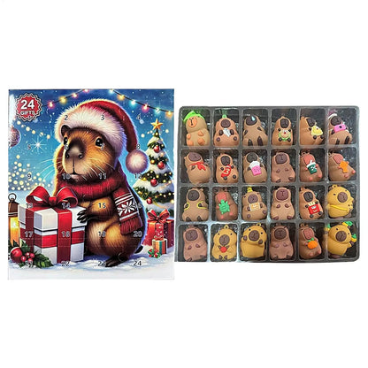 Capybara Poppen Adventskalender – 24 Dagen Zachte Schattigheid