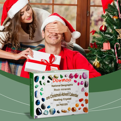 Kristal & Edelsteen Adventskalender – 24 Dagen Natuurlijke Schoonheid
